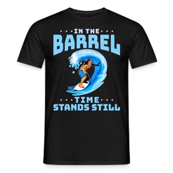 Surf, kitesurf, wakeboard, beach surfers - T-shirt homme - noir - Devant - AI Model Male 178 light (178cm)