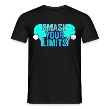Tenue Club Joueur de Tennis de Table Club! - T-shirt homme - noir - Devant - AI Model Male 178 light (178cm)