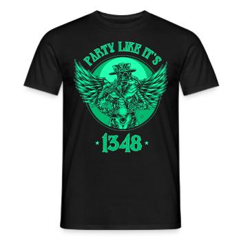 Arzt, Mediziner, Medizin Student, Sponsion - Männer T-Shirt - Schwarz - Vorne - AI Model Male 178 light (178cm)