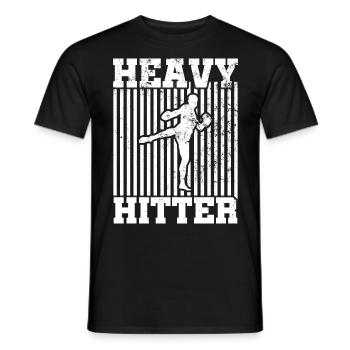 Kickboxer Martial Arts Kickboxing Kickboxen - Männer T-Shirt - Schwarz - Vorne - AI Model Male 178 light (178cm)
