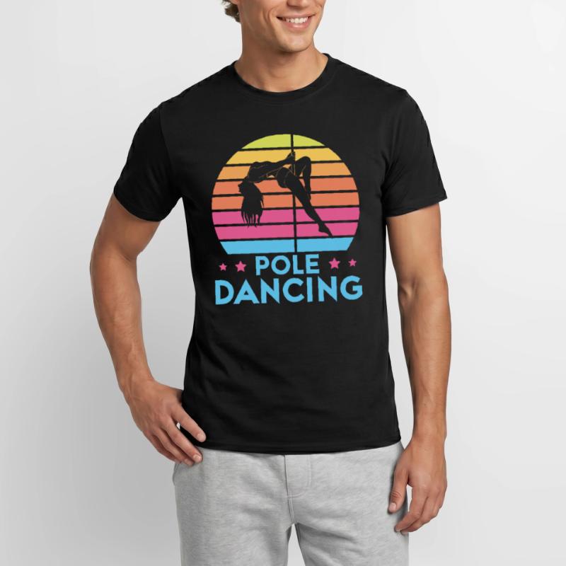 Pole Dance Dancer, Pole Dance, Pole Dancing Men's T-Shirt