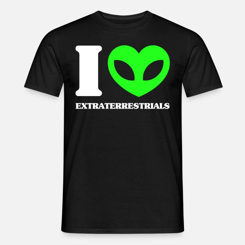 Alien, UFO, UAP, Space, Weltraum Flugobjekt - Männer T-Shirt - Schwarz