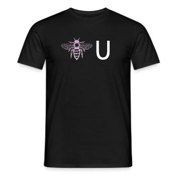Soyez vous-même ! Confiance en soi, pensée positive, motivation - T-shirt homme - noir - Devant - AI Model Male 178 light (178cm)