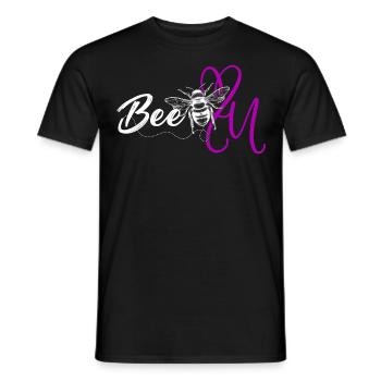 Be you! Self-confidence, positive thinking, motivation - Men's T-Shirt - black - Front - AI Model Male 178 light (178cm)