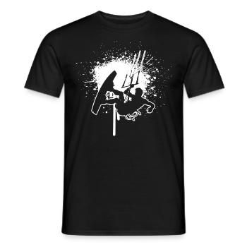 Kitesurf Kitesurf Kitesurf Kitesurf Hommes - T-shirt homme - noir - Devant - AI Model Male 178 light (178cm)