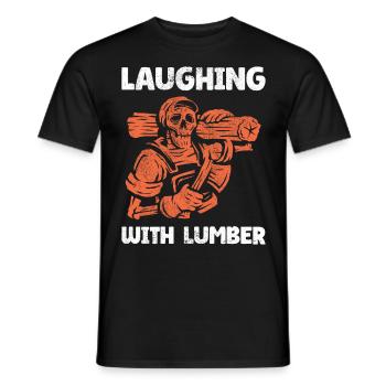 charpentier, charpentier, menuisier, charpentier, - T-shirt homme - noir - Devant - AI Model Male 178 light (178cm)
