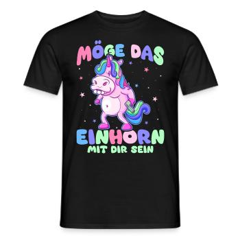 Drôle, Créature Mythique, Dinosaure, Drôle - T-shirt homme - noir - Devant - AI Model Male 178 light (178cm)