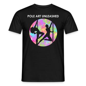 Danseur De Pole Dance, Pole Dance, Pole Dance - T-shirt homme - noir - Devant - AI Model Male 178 light (178cm)