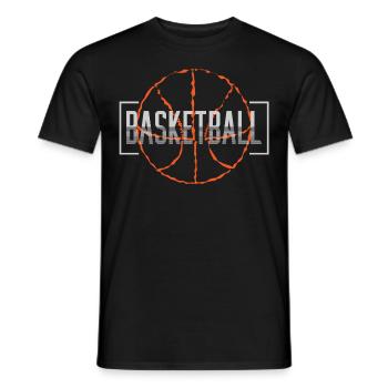 Basket-ball Basketteurs Joueurs - T-shirt homme - noir - Devant - AI Model Male 178 light (178cm)