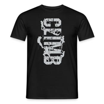 Bloc, escalade, escalade libre Chameleon Boulder - T-shirt homme - noir - Devant - AI Model Male 178 light (178cm)