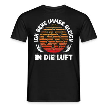 Skydive Freefly Fallschirmspringer Shirt Skydiving - Männer T-Shirt - Schwarz - Vorne - AI Model Male 178 light (178cm)