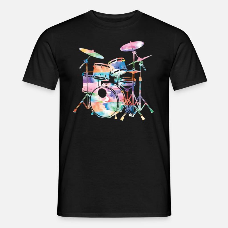 Drums Drummers Drummers - Men's T-Shirt - black