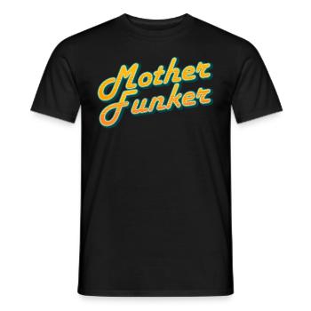 Funk-Soul-Nights Disco Journey into the 60s to 80s - Men's T-Shirt - black - Front - AI Model Male 178 light (178cm)