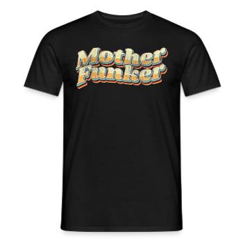 Funk-Soul-Nights Disco Voyage dans les années 60 à 80 - T-shirt homme - noir - Devant - AI Model Male 178 light (178cm)