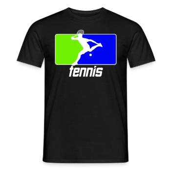 Vêtements pour joueurs de tennis Tennis Femmes Filles - T-shirt homme - noir - Devant - AI Model Male 178 light (178cm)