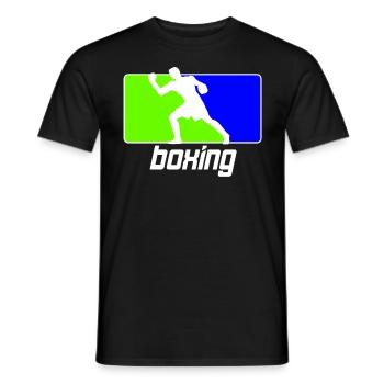 Boxen Arts Martiaux Boxe Boxe Club Boxer - T-shirt homme - noir - Devant - AI Model Male 178 light (178cm)