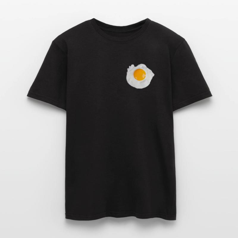 Egg Fried Egg Scrambled Eggs Breakfast Egg for Toast Men’s T-shirt