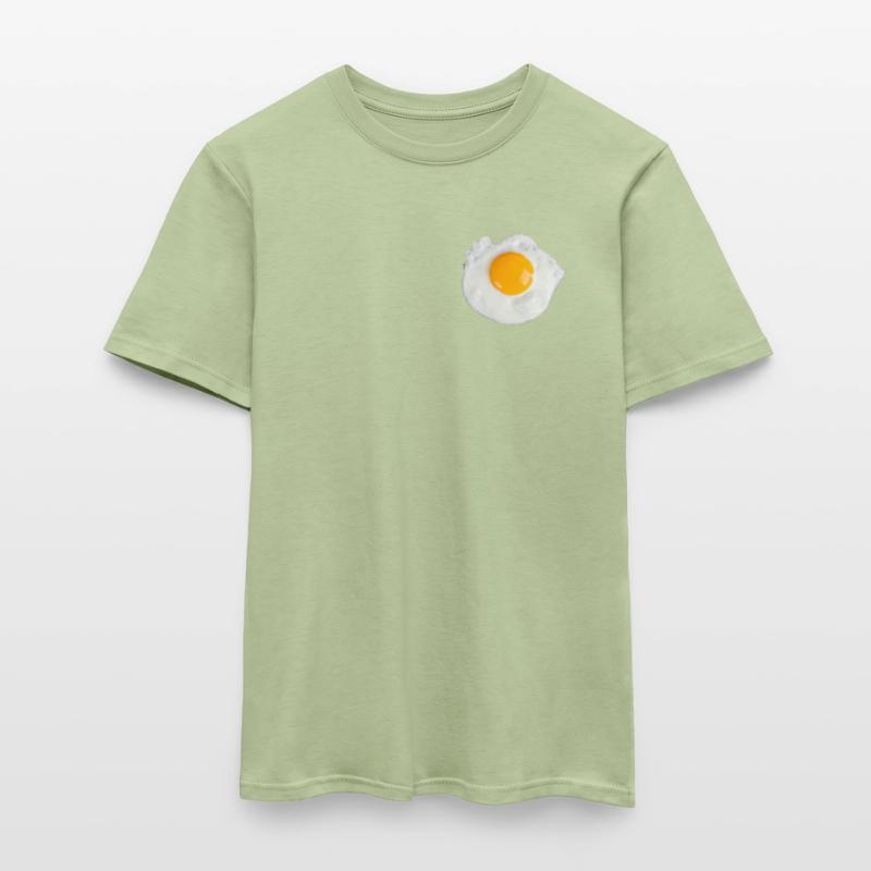 Egg Fried Egg Scrambled Eggs Breakfast Egg for Toast Men’s T-shirt