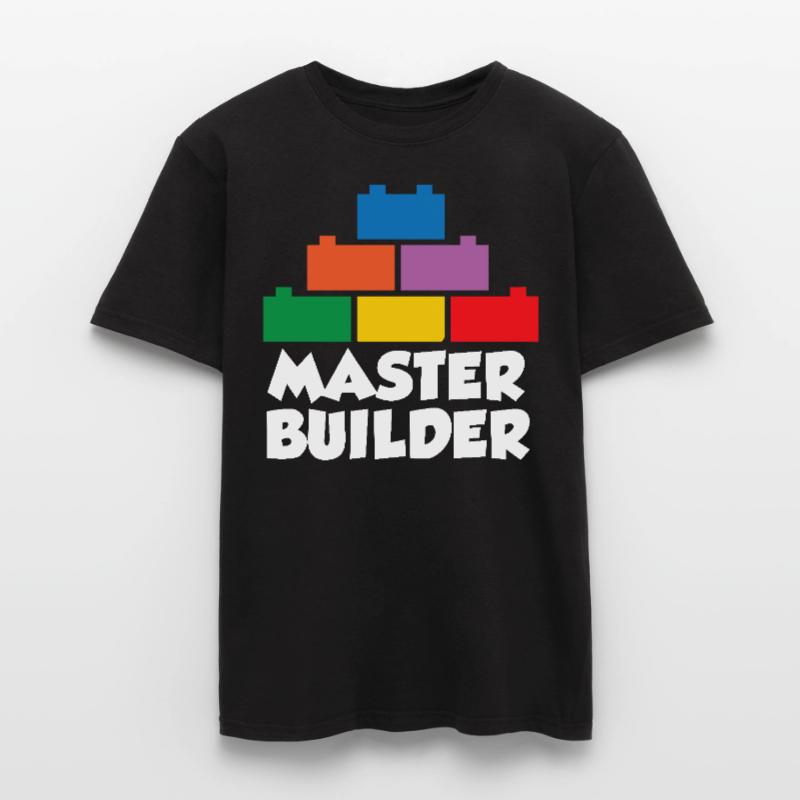 Brick Builder Brick Building Master Builder Men’s T-shirt