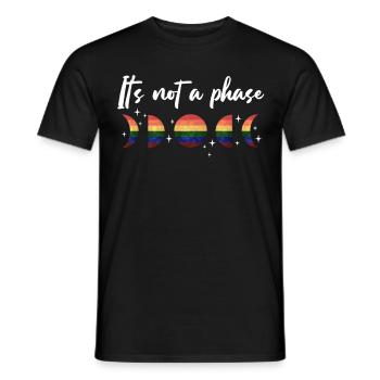 LGBTQIA+ Lesbiennes, Gays, Egalité - T-shirt homme - noir - Devant - AI Model Male 178 light (178cm)