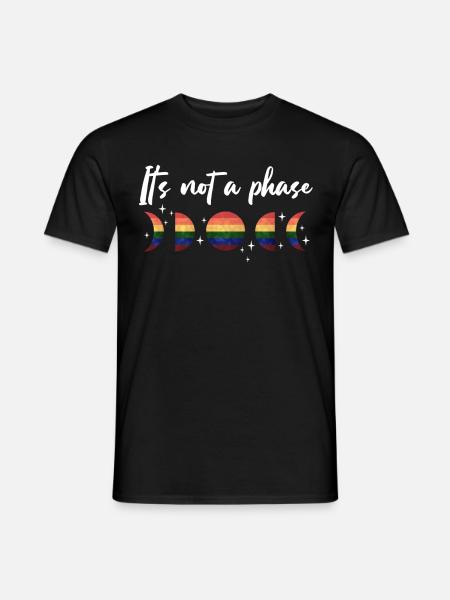 LGBTQIA+ Lesbians, Gays, Equality - Men's T-Shirt - black