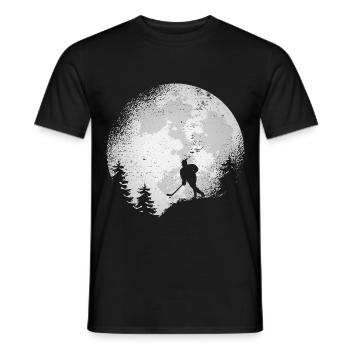 Hockey Gave Field Hockey Hockey Skøjtebane - Mænd T-shirt - sort - Foran - AI Model Male 178 light (178cm)