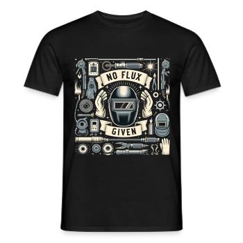 Pas de flux donné 18 - T-shirt homme - noir - Devant - AI Model Male 178 light (178cm)