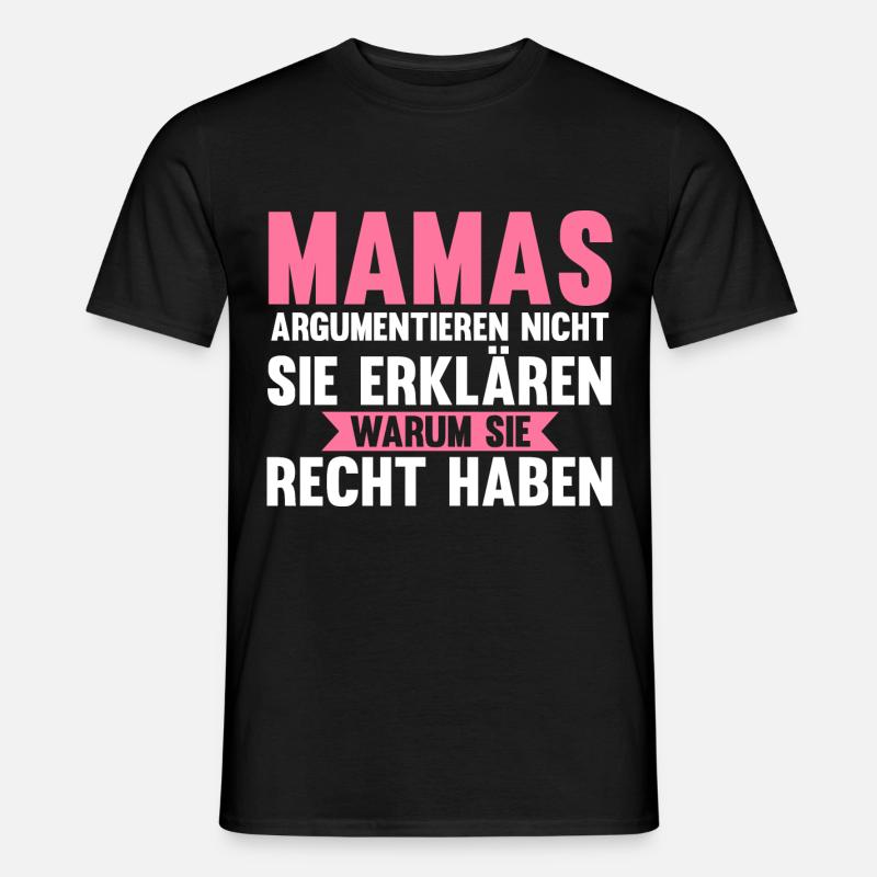 Mutter Mama - Männer T-Shirt - Schwarz