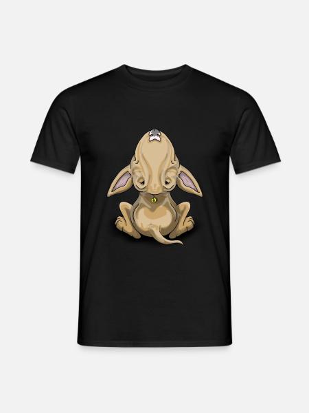 Fawn Bullterrier - Men's T-Shirt - black