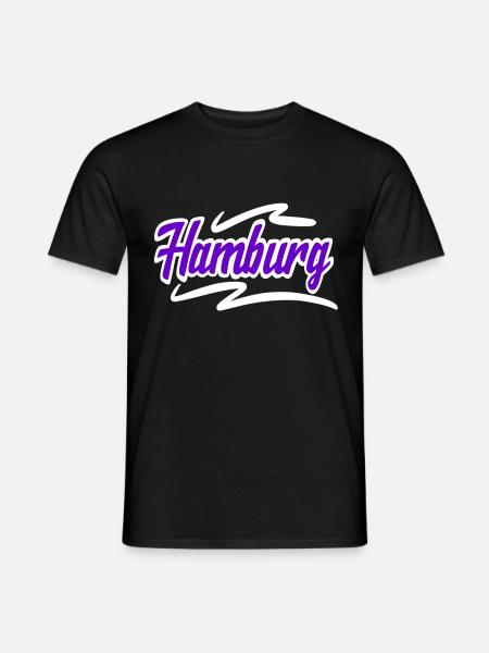 Hamburg - Men's T-Shirt - black