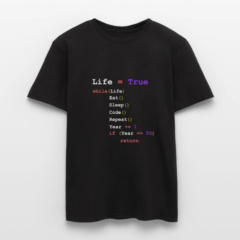 Eat Sleep Code Repeat - programmer Men’s T-shirt