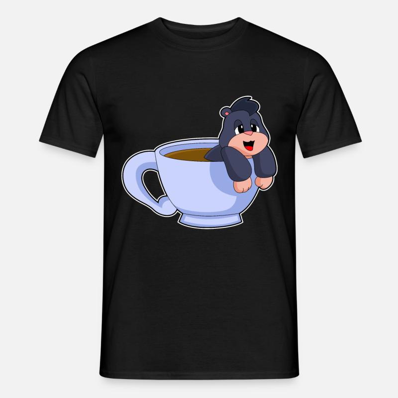 Tasse à café Mole - T-shirt homme - noir