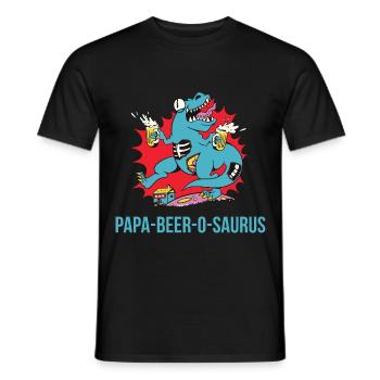 Cadeau de fête des pères pour papa pour la fête des hommes - T-shirt homme - noir - Devant - AI Model Male 178 light (178cm)