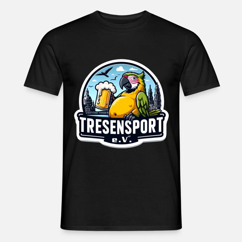 Tresensport e.V. - Männer T-Shirt - Schwarz