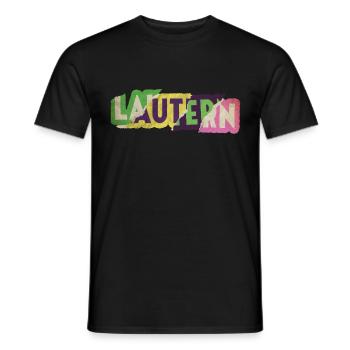 Kaiserslautern Deutschland Stadt Schrift Punk - Männer T-Shirt - Schwarz - Vorne - AI Model Male 178 light (178cm)