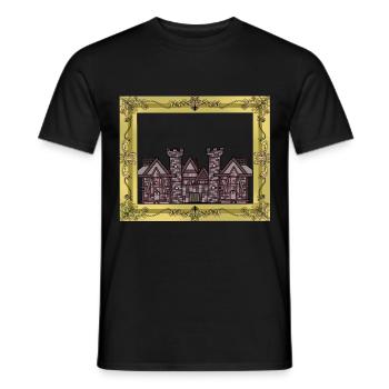 Bauherr Immobilie Marktler Bauen Renovieren Haus - Männer T-Shirt - Schwarz - Vorne - AI Model Male 178 light (178cm)