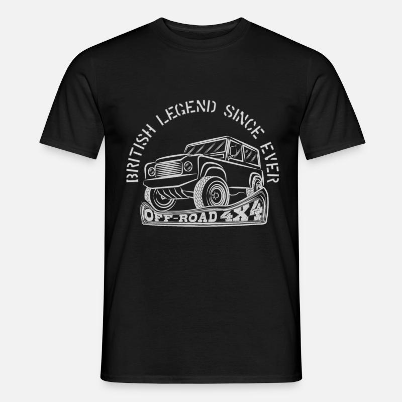 BRITISH LEGEND SINCE EVER - Men's T-Shirt - black