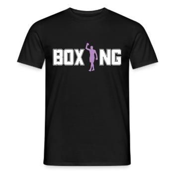 Cadeau De Boxe Boxeur Amateur - T-shirt homme - noir - Devant - AI Model Male 178 light (178cm)