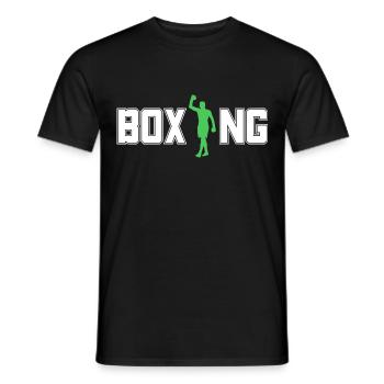 Cadeau De Boxe Boxeur Amateur - T-shirt homme - noir - Devant - AI Model Male 178 light (178cm)
