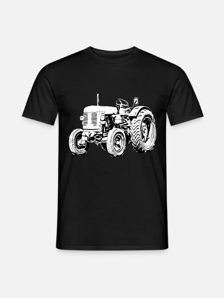 Traktor RS14 Steyr Austria /Landwirt / Dorfkind - Männer T-Shirt - Schwarz