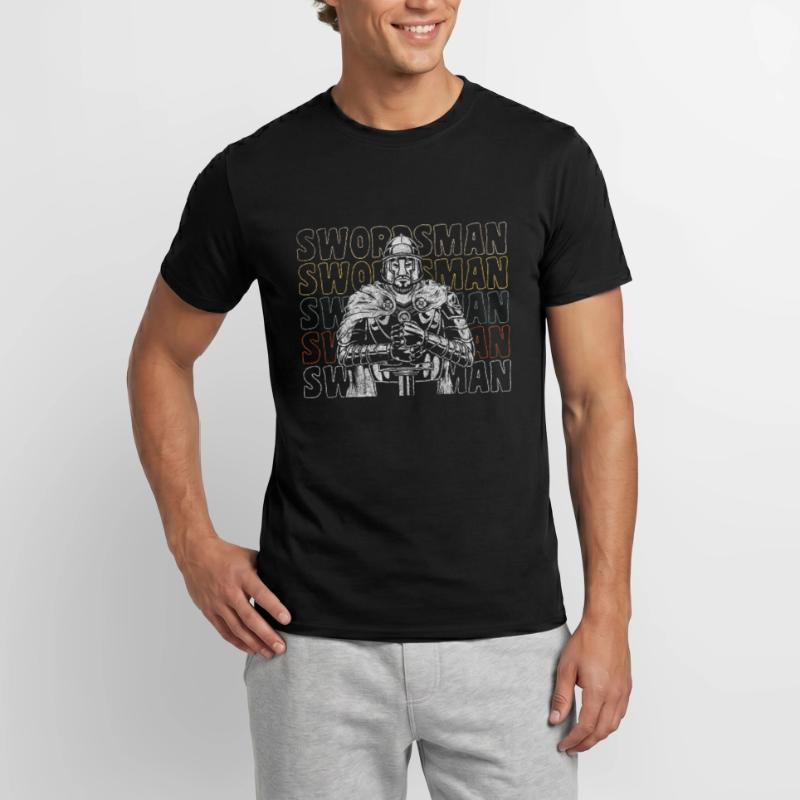 Épée Épée Guerrier Épées T-shirt homme