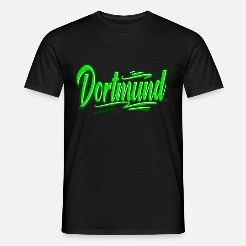 Dortmund - Männer T-Shirt - Schwarz