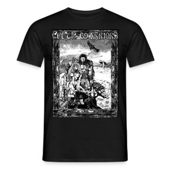 Celtic Warriors - T-shirt homme - noir - Devant - AI Model Male 178 light (178cm)