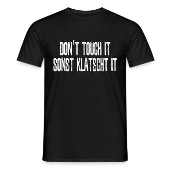 Funny Sayings Blague rigolote Cadeau sarcastique - T-shirt homme - noir - Devant - AI Model Male 178 light (178cm)