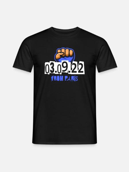 MMA 03.09.22 from Paris - Arts martiaux mixtes - T-shirt homme - noir