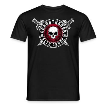 Gerüstbauer Alte Garde - Männer T-Shirt - Schwarz - Vorne - AI Model Male 178 light (178cm)