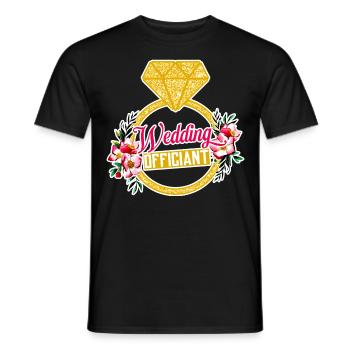 Marriage Marriage Assistant - Men's T-Shirt - black - Front - AI Model Male 178 light (178cm)