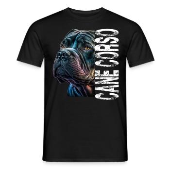Cane Corso für einen Cane Corso Besitzer - Männer T-Shirt - Schwarz - Vorne - AI Model Male 178 light (178cm)