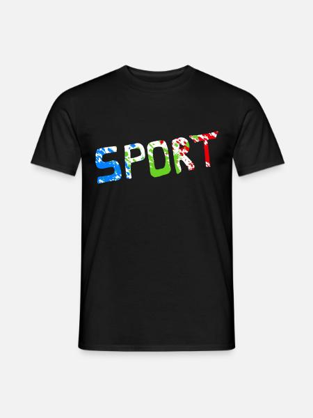 Sport - T-shirt uomo - nero
