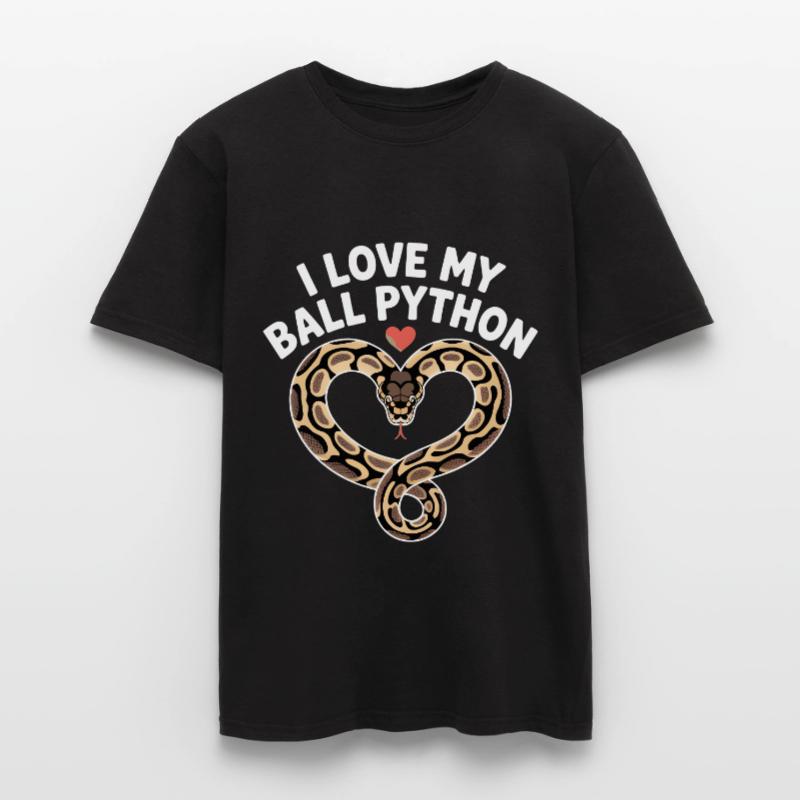 J’adore mon python royal ! Roi python T-shirt homme